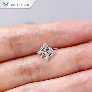 Tianyu Gems 1.59ct H SI2 VG Lab Made Créé Princesse Cut Blanc Diamant Lâche Diamant Cultivé En Laboratoire Avec Certificat IGI - Product Image 2