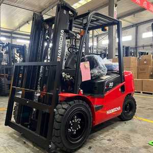 Nouveau chariot élévateur à fourche tout-terrain Hangcha série A2 <span class=keywords><strong>de</strong></span> 3,8 tonnes avec moteur diesel japonais à combustion interne pour manutention intensive - Product Image 2
