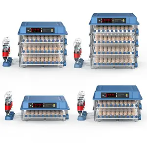 En ligne 192 incubateur d'oeufs et éclosoir automatique entièrement petit incubateur machine à couver les oeufs