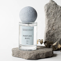 Fabricant de diffuseur de bouteilles en verre naturel de longue durée avec huile essentielle et boule de pierre parfumée parfum de maison