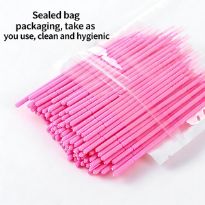Fubowen 100pcs/bag Desain Baru Custom Harga Terjangkau Kapas Pembersih Rias Wajah Dalam Kemasan Warna-warni Sekali Pakai - Product Image 6