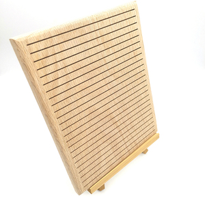 Panneau de messages <span class=keywords><strong>en</strong></span> bois <span class=keywords><strong>massif</strong></span> sculpté, 10 pièces, tranches artisanales, Plaques <span class=keywords><strong>en</strong></span> chêne, décor mural <span class=keywords><strong>en</strong></span> bois - Product Image 4