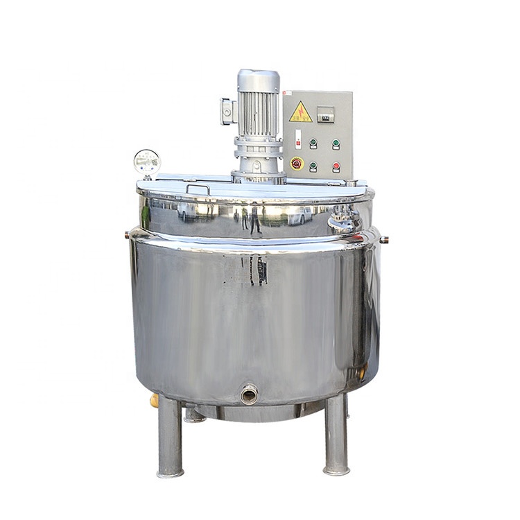 100L смесительный бак из нержавеющей стали Электрический нагревательный перемешивающий бочка для сока бак из нержавеющей стали со смесителем для перемешивающего устройства