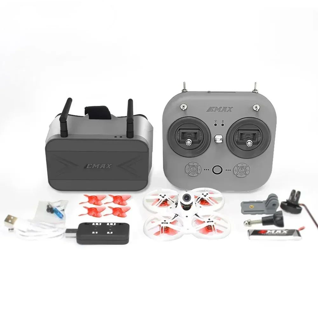 Tinyhawk III RTF Kit 3 FPV Racing  with F4 15000KV RunCam Nano 4 25-100-200mW VTX 1-2S FrSky D8 Controller Goggles