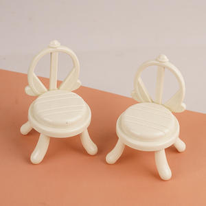 Mini-<span class=keywords><strong>chaises</strong></span> réalistes miniatures pour maison <span class=keywords><strong>de</strong></span> poupée, idéales pour la cuisine et le salon, décorations pour scènes <span class=keywords><strong>de</strong></span> jeu d'imitation pour enfants - Product Image 5