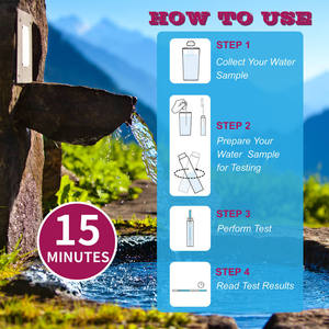 ชุดทดสอบตะกั่วในน้ำดื่ม ผลลัพธ์ใน 15 นาที ใช้งานง่าย ปลอดภัย ตรวจจับได้ทันที ใช้ที่บ้าน - Product Image 3