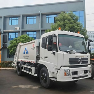 Camión Compactador de Basura con Caja de Cambios Manual Diésel 4x2 de 12 Toneladas, Hidráulico, Fabricado en China, en Venta - Product Image 4