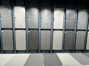 Gạch lát nền men sứ mài mờ, màu xám, kích thước 600*1200, chất lượng cao, giá rẻ, dòng Full Body Grey Series, dùng trang trí sàn nhà - Product Image 4