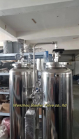 Kits d'extracteurs à circuit fermé en acier fin de qualité sanitaire 20LB, extraction de plantes avec serpentin de refroidissement
