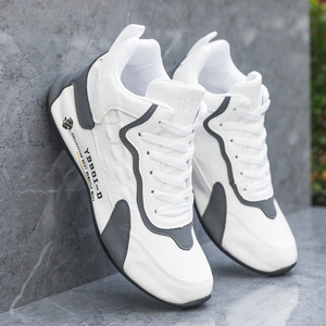 Commerce extérieur Nouvelle arrivée Chaussures décontractées pour hommes portant des baskets en cuir haut de gamme Four Seasons - Product Image 6