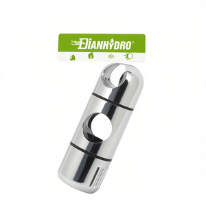 Soporte de ducha Dianhydro para riel deslizante de 25 mm de diámetro, acabado cromado, accesorio de baño - Product Image 3