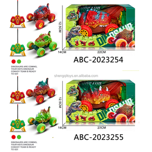 LK Toys Expert Voiture télécommandée <span class=keywords><strong>dinosaure</strong></span> 6 canaux avec cascades, rotation 360° invincible, lumières colorées et musique - Product Image 5