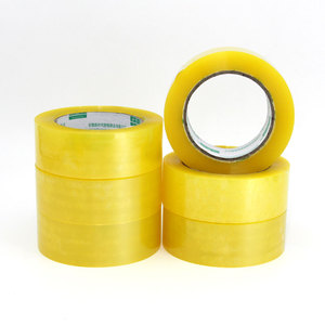 Chất lượng cao nóng bán dễ dàng <span class=keywords><strong>Tear</strong></span> màu vàng Bopp <span class=keywords><strong>Single</strong></span> <span class=keywords><strong>Side</strong></span> băng dính - Product Image 4