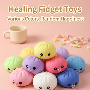 ของเล่นบับเบิ้ลโบลว์บิ้งบัน นุ่มนิ่ม ไม่เหนียวเหนอะหนะ บีบแล้วเด้งกลับ ของเล่นจำลองอาหาร บรรเทาความเครียด - Product Image 4