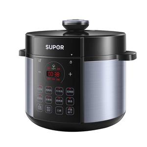 Olla a presión eléctrica Supor de 5L, temporizador inteligente de acero inoxidable, olla arrocera multifuncional, operación con un solo toque - Product Image 1