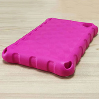 Casing pelindung Tablet Kindle Fire 7, Bumper busa EVA lembut sederhana tahan guncangan melindungi anak-anak 2022