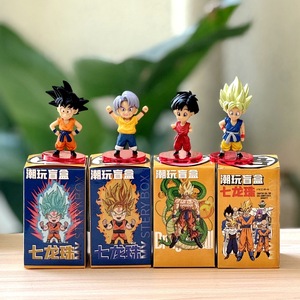 13 styles de figurines <span class=keywords><strong>Dragon</strong></span> <span class=keywords><strong>Ball</strong></span> version Q, Son Goku enfant, boîte mystère, figurines Vegeta, accessoires de gâteau, Son Gohan, ornements de voiture - Product Image 5