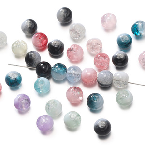 Mixed Color Glass <b>Beads</b> Round Loose <b>Beads</b> For Jewelry Making DIY Bracelet Material <b>Kit</b> Wholesale - Product Image 5