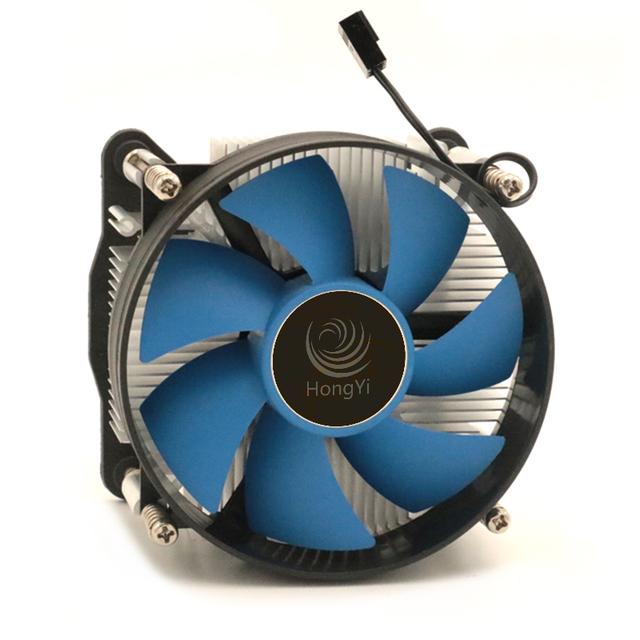 LGA 1366 PC I7-990x 980x 975 CPU Cooler with Aluminium Fins 4pin Pwm Cpu Fan for Computer Gaming Processor Cpu Cooling Heatsink