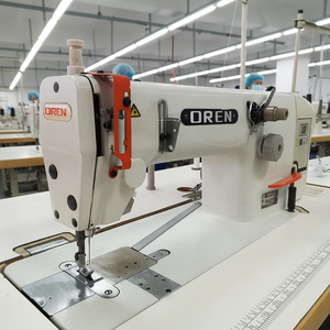 Máquina de Coser Industrial de Puntada Fija OREN RN-8800D, Máquina de Coser de Cama Plana para Tejido sin Lanzadera - Product Image 1