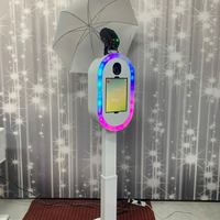 Support de levage portable pour machine de photomaton, compatible écran tactile iPad, appareil photo et imprimante