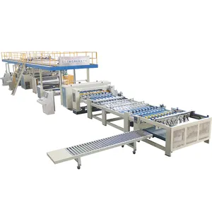 Better supplier 2ply single facer corrugated line corrugated paperboard making machine