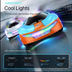 รถโมเดลล้ำยุคบังคับวิทยุแบบตรวจจับท่าทาง 2.4GHz ขายดีใน <span class=keywords><strong>TikTok</strong></span> พร้อมฟังก์ชั่น 360 องศา °   ไฟหมุนและสเปรย์เจ็ท - Product Image 5
