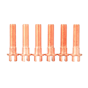 Tige filetée en acier métrique, filetage grossier, finition brute, autre style de tête - Product Image 1