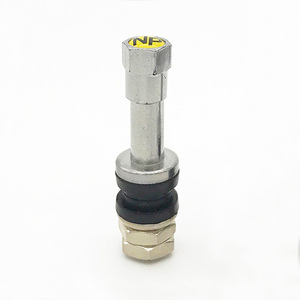 Repuestos para Motocicletas, Válvula de Neumático sin Cámara, Cromada, Empotrada, de Aleación de Zinc Plateada, Alta Calidad, TR43E TR48E Sanzhaoda - Product Image 6