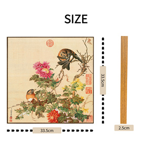 استنساخ على مستوى المتاحف للوحات الصينية التقليدية بتقنية رقمية عالية الدقة - Product Image 2