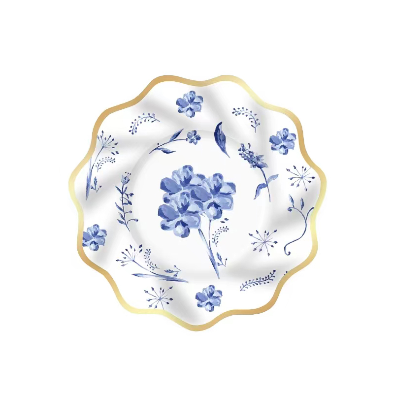 จานขนาด 7 นิ้ว * 8 ชิ้น