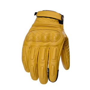 Cycling Gloves <b>Long</b> Fingers Yellow Anti <b>Slip</b> Wear Resistant Shock Absorbing Riding Protection - Product Image 1