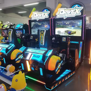 Coin operated <b>amusement</b> game Racing simulator for game center Arcade coin pusher <b>machine</b> Commercial game center equipment - Product Image 3