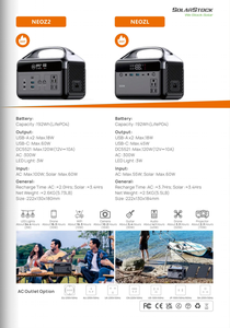 ポータブル300W 192Whパワーソーラーステーションインバーター発電機2000W定格電力EU英国RV家庭用ラップトップバッテリーバックアップ - Product Image 4