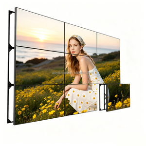 49/55/ Inch 3.5mm Indoor High Definition 4K Video <b>Wall</b> Digital Signage and <b>Display</b> Commercial Advertising OEM AY-VW-055A Ultra N - Product Image 1