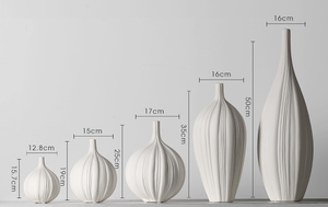 Commercio all'ingrosso moderno Ins ceramica a forma <span class=keywords><strong>di</strong></span> aglio da tavolo vaso <span class=keywords><strong>di</strong></span> fiori che organizza <span class=keywords><strong>l</strong></span>'<span class=keywords><strong>arte</strong></span> - Product Image 2