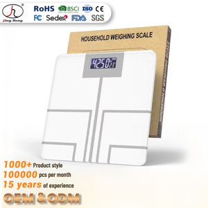 Petite balance électronique numérique intelligente portable Balance de poids domestique pour <span class=keywords><strong>personnes</strong></span> Balanza électronique numérique - Product Image 1
