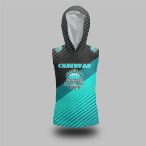 Custom 7v7 Vlag Voetbal Compressie Uniformen Jeugd 7v7 Voetbal Mouwloos Met Hoodies - Product Image 5