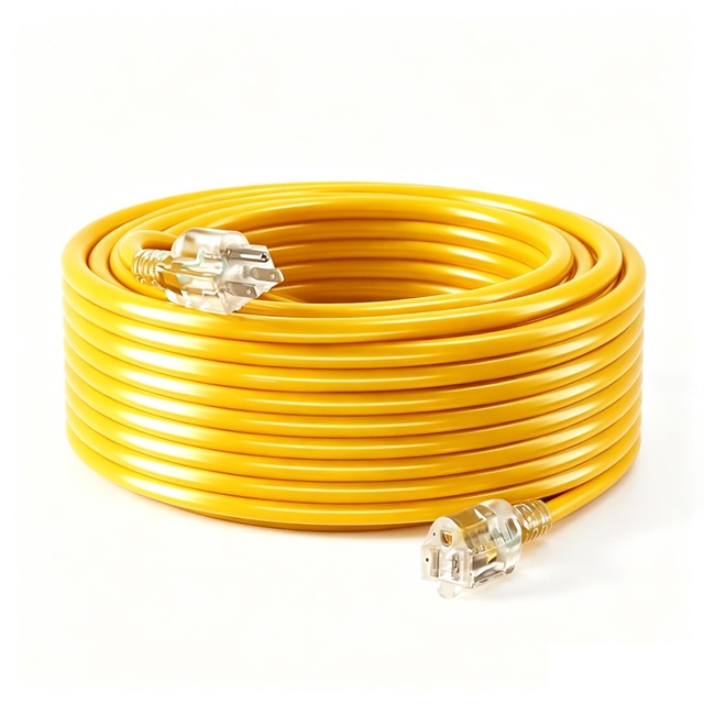 Outdoors Electric Extension Cable USA Heavy Duty Power Cord