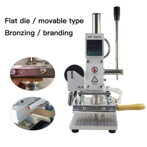 Machine à estamper manuelle multifonctionnelle compacte pour l'impression de logos en cuir, la combinaison de caractères mobiles et le gaufrage personnalisé - Product Image 4