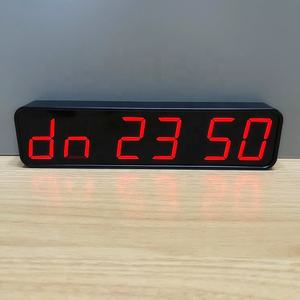 Horloge de gymnastique portable Batterie au lithium intégrée et aimant Compte <span class=keywords><strong>à</strong></span> rebours <span class=keywords><strong>Intervalle</strong></span> <span class=keywords><strong>Course</strong></span> Boxe Gym Minuterie - Product Image 3