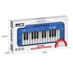 Excelente Regalo <span class=keywords><strong>para</strong></span> Niños, <span class=keywords><strong>Piano</strong></span> de 25 Teclas con <span class=keywords><strong>Partituras</strong></span> y Canciones de Demostración, Juguetes <span class=keywords><strong>para</strong></span> Niños, Teclado de <span class=keywords><strong>Piano</strong></span> Eléctrico <span class=keywords><strong>para</strong></span> <span class=keywords><strong>Principiantes</strong></span> - Product Image 6