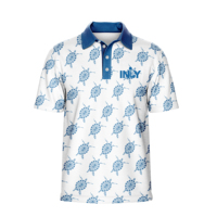 Chemise de golf OEM ODM, vêtements de club, séchage rapide, extensible dans 4 directions, respirante, anti-humidité, écologique, antibactérienne, coupe athlétique, personnalisable