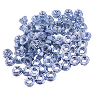 Tuercas de Brida Galvanizadas GB6177 M8, Paquete de 500 Piezas, Tuercas de Acero al Carbono Resistentes a la Corrosión para Generadores, Accesorios Premium para Generadores - Product Image 2