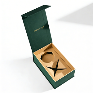 High Quality Foldable Magnetic Beauty Gift Box Rigid <b>Paper</b> <b>Packaging</b> for Personal Care Cosmetics and Fragrance Products - Product Image 4