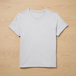 เสื้อยืดคอกลมผู้ชายผ้าฝ้ายถักเนื้อหนัก 200 GSM คุณภาพสูง ระบายอากาศได้ดี ลายตัวอักษร ด้านหน้าเรียบ - Product Image 3