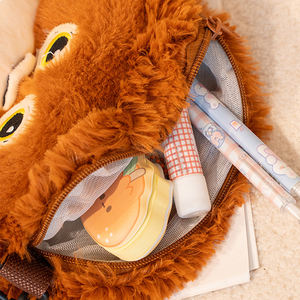 Porte-rideau en peluche gorille rouge géant, décoration d'intérieur, animal en peluche super doux, jouet en peluche singe à longs bras - Product Image 6