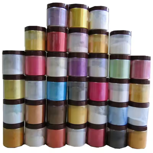 Commercio all'ingrosso resina epossidica di colore Mica in polvere pigmento per auto vernice perla pigmento per pittura di inchiostro melma - Product Image 1