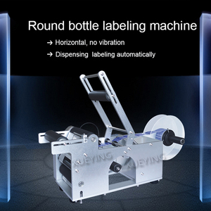 50 mô hình Giá tốt nhất sẵn sàng để tàu bán tự động Tabletop nhựa Glass chai tròn máy dán nhãn - Product Image 2