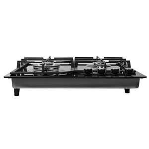 Table de cuisson électrique encastrable en verre trempé de 600 mm avec support de poêle en fonte robuste pour usage domestique - Product Image 2